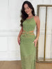 Robe Longue Crochet Cut-Out « Capri » | L'Inédite Paris